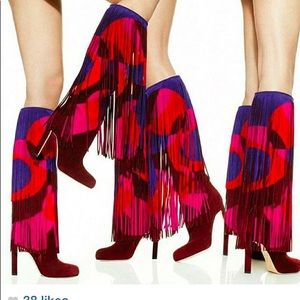 Limited edition LINDY fringe boot